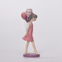 DKD Home Decor Figura Urban Rosa Malva 11 x 27 x 7 cm