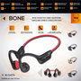 SAMI Auriculares con Conducción Ósea Bone - Recargables 140mAH con Micro USB