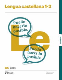 Lengua Castellana 1-2 BA, Lumbreras García, Pedro - CASALS,EDITORIAL S.A.