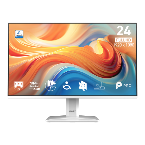 MSI Pro MP243W E14 Monitor 23.8" IPS Full HD 1920x1080 144Hz Blanco