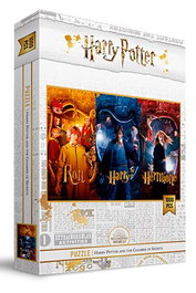 SD TOYS Puzzle Ron, Harry y Hermione Harry Potter 1000 piezas 70x50cm