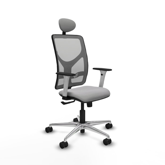 PIQUERAS Y CRESPO Silla de oficina Motilla Gris con mecanismo Sincro PIQUERAS Y CRESPO Silla de oficina Motilla Gris con mecanismo Sincro