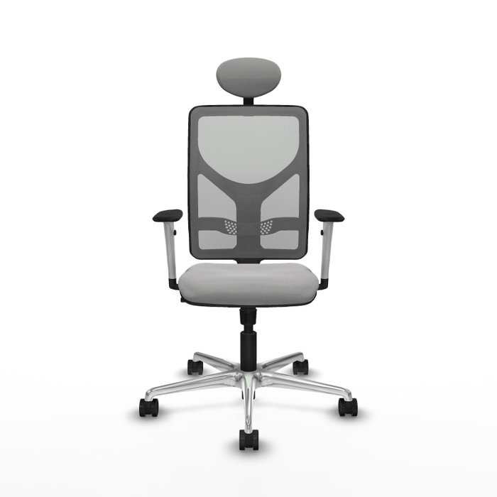 PIQUERAS Y CRESPO Silla de oficina Motilla Gris con mecanismo Sincro PIQUERAS Y CRESPO Silla de oficina Motilla Gris con mecanismo Sincro