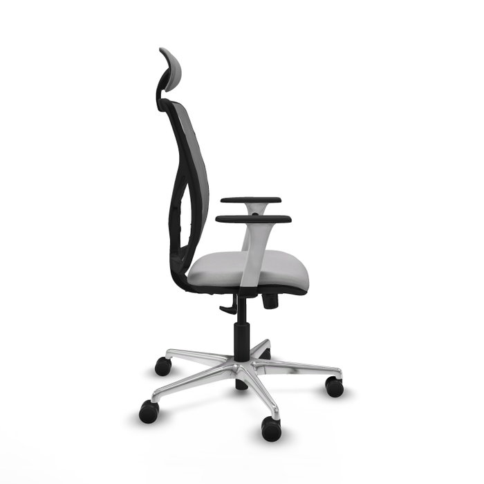 PIQUERAS Y CRESPO Silla de oficina Motilla Gris con mecanismo Sincro PIQUERAS Y CRESPO Silla de oficina Motilla Gris con mecanismo Sincro