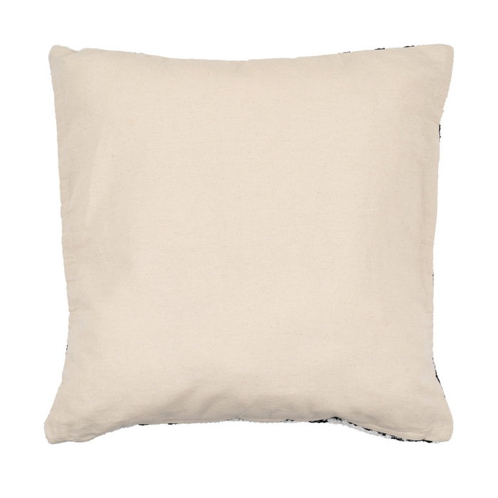 Cojín Blanco y Negro Algodón / Poliester 45 X 45 cm (Set de 2)