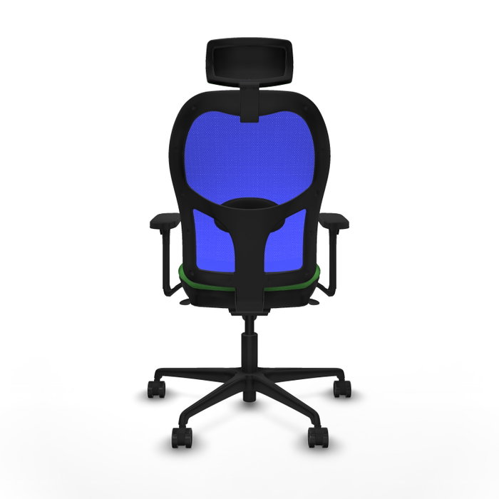 PIQUERAS Y CRESPO Silla de oficina Jorquera con mecanismo Sincro, Verde y Azul PIQUERAS Y CRESPO Silla de oficina Jorquera con mecanismo Sincro, Verde y Azul