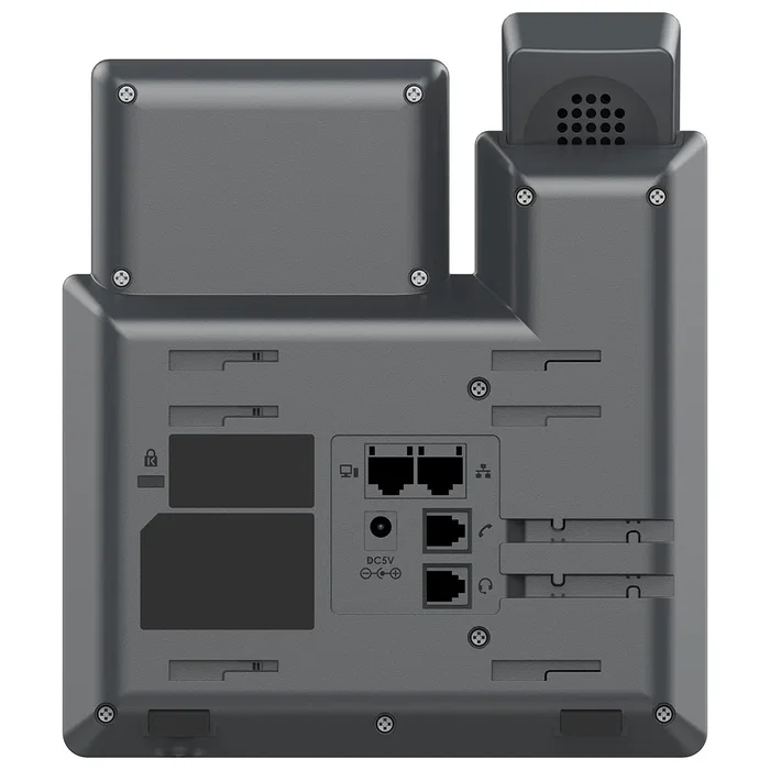 Grandstream Networks GRP2602G Teléfono IP Negro 2 Líneas con Pantalla LCD 6.12 cm y Conexión Wi-Fi para VoIP y Oficina