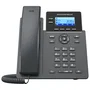 Grandstream Networks GRP2602G Teléfono IP Negro 2 Líneas con Pantalla LCD 6.12 cm y Conexión Wi-Fi para VoIP y Oficina