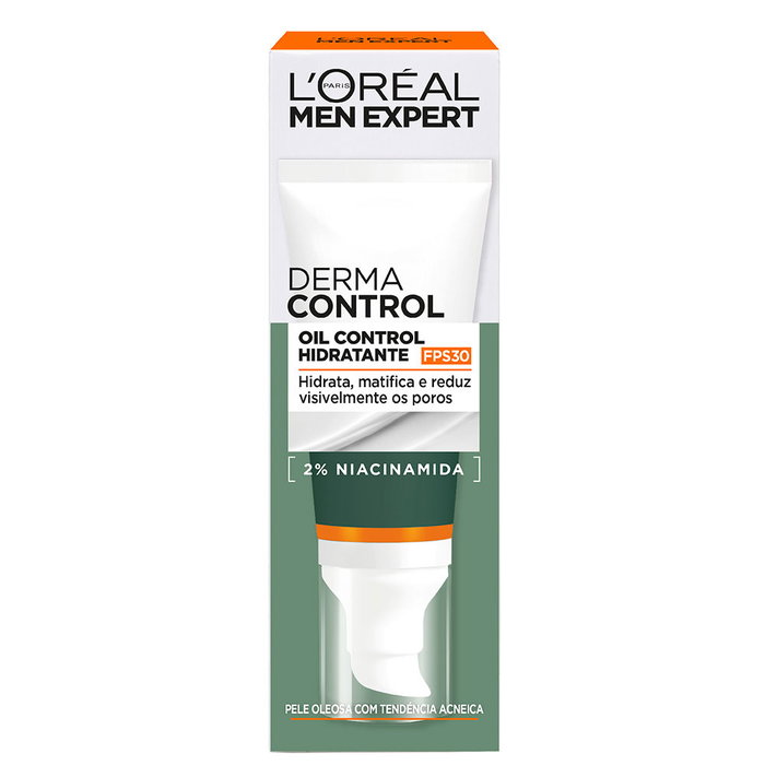 L'Oréal Paris Men Expert Derma Control Oil-Control Crema Hidratante SPF30 L'Oréal Paris Men Expert Derma Control Oil-Control Crema Hidratante SPF30