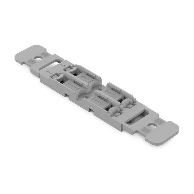 WAGO 221-2502 Adaptador de fijación con alivio de tensión de 2 vías