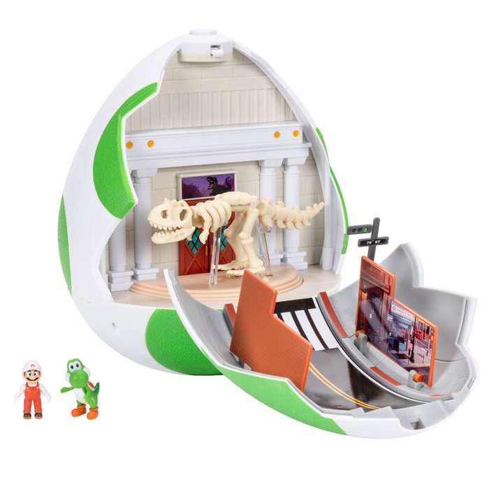 JAKKS PACIFIC Super Mario Galaxy Movie Playset con 2 Minifiguras Huevo de Yoshi JAKKS PACIFIC Super Mario Galaxy Movie Playset con 2 Minifiguras Huevo de Yoshi