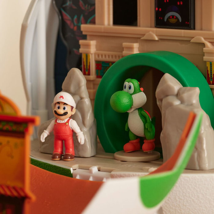 JAKKS PACIFIC Super Mario Galaxy Movie Playset con 2 Minifiguras Huevo de Yoshi JAKKS PACIFIC Super Mario Galaxy Movie Playset con 2 Minifiguras Huevo de Yoshi