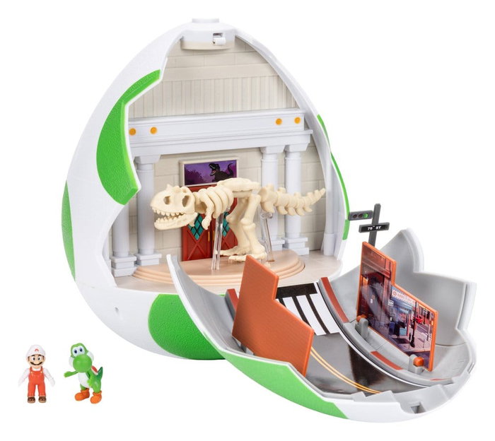 JAKKS PACIFIC Super Mario Galaxy Movie Playset con 2 Minifiguras Huevo de Yoshi JAKKS PACIFIC Super Mario Galaxy Movie Playset con 2 Minifiguras Huevo de Yoshi