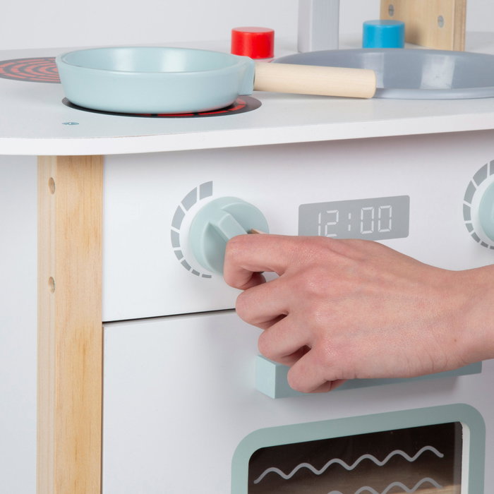 WOOMAX Cocina de Madera con Accesorios 57X