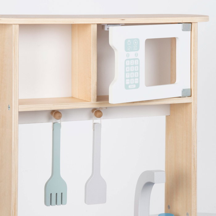 WOOMAX Cocina de Madera con Accesorios 57X