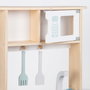 WOOMAX Cocina de Madera con Accesorios 57X