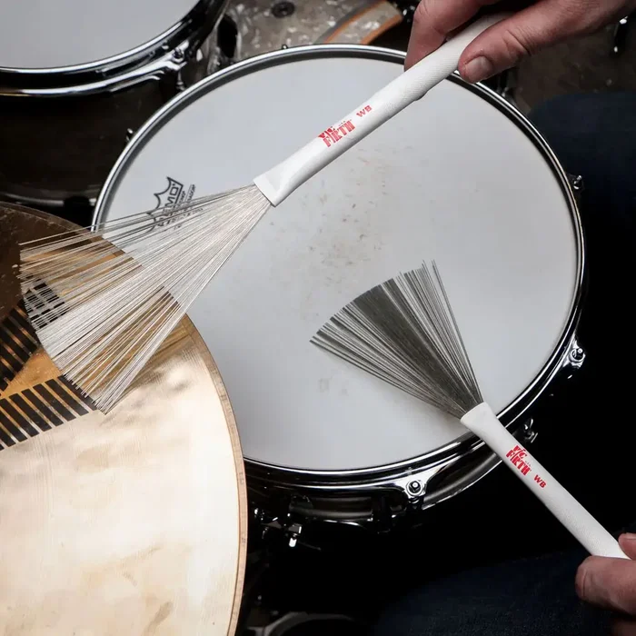 Vic Firth Escobillas Jazz retráctiles de calibre medio