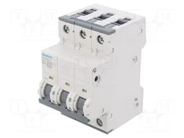 Siemens 5SY43166 Interruptor magnetotérmico 3 polos 16A 400V 10kA
