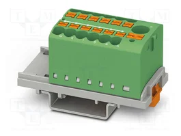 PHOENIX CONTACT PTFIX 6/12X2,5-NS35 GN Conector de carril Push-in