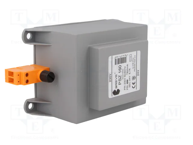 BREVE TUFVASSONS Transformador de red 160VA 230VAC/24V