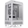 Carcasa para PC - THERMALTAKE - The Tower 100 - Carcasa sin fuente de alimentación - Minitorre - Formato Mini-ITX - Blanco (CA-1R3-00S6WN-00)