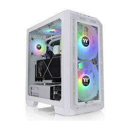 Thermaltake View 300 MX Midi Tower PC Blanco ARGB Snow White
