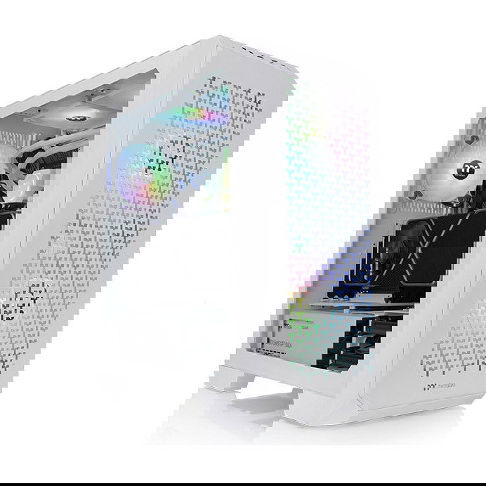 Thermaltake View 300 MX Midi Tower PC Blanco ARGB Snow White