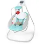 BABY EINSTEIN Columpio Ocean Explorers, Ligero y Compacto, Asiento Giratorio 180°, Juguetes Incluidos, Modelo Curious Comfort