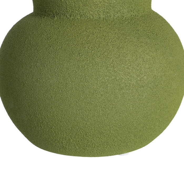 Jarrón Verde Cerámica Decoración 16 X 16 X 30 cm
