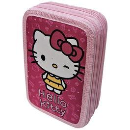 MANENTI Plumier Triple My Style Hello Kitty 13,5x20x6,5cm