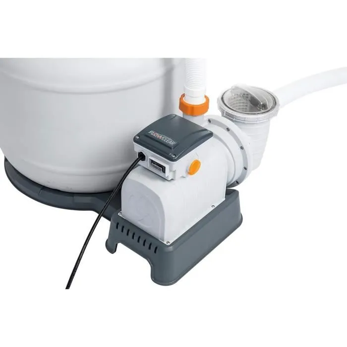 BESTWAY Filtro de arena 9.841 m³ / H + prefiltro - Blanco