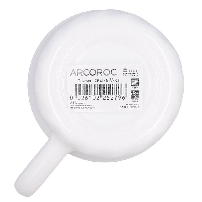 Arcoroc Mug Opal Trianon Blanco 29 cl