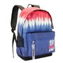Oh My Pop Mochila ECO 2.0 Good Vibes Denim, RPET Repelente a Líquidos, Bolsillo Portátil, Azul