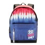 Oh My Pop Mochila ECO 2.0 Good Vibes Denim, RPET Repelente a Líquidos, Bolsillo Portátil, Azul
