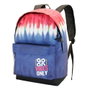 Oh My Pop Mochila ECO 2.0 Good Vibes Denim, RPET Repelente a Líquidos, Bolsillo Portátil, Azul