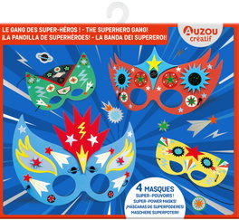 AUZOU EDITIONS, La pandilla de superhéroes. Estuche de artista
