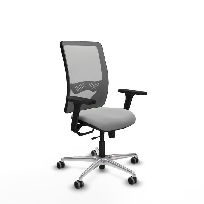 PIQUERAS Y CRESPO Silla de oficina Zulema Gris con mecanismo Sincro/Traslack PIQUERAS Y CRESPO Silla de oficina Zulema Gris con mecanismo Sincro/Traslack