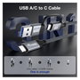 Equip Cable USB-C 3.2 Gen2x2 a USB-C PD 100W 1m Negro