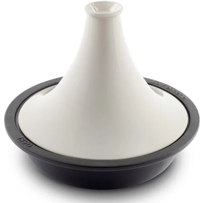 La Fonderie Tajine de hierro fundido ASILAH Ø 29 cm - Apto para inducción - Tapa de cerámica - Beige La Fonderie Tajine de hierro fundido ASILAH Ø 29 cm - Apto para inducción - Tapa de cerámica - Beige