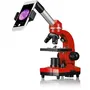 Bresser Microscopio para Estudiantes BIOLUX SEL BRE4007922053530 Aumento 40x-1600x Kit de Experimentación Rojo