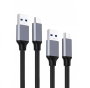 Elbe Cable USB Tipo A a Micro USB 1,5m Negro