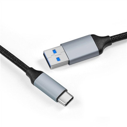 Elbe Cable USB Tipo A a Micro USB 1,5m Negro