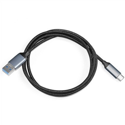 Elbe Cable USB Tipo A a Micro USB 1,5m Negro