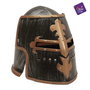 Casco Medieval My Other Me Negro Bronce PVC (58 cm)