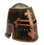 Casco Medieval My Other Me Negro Bronce PVC (58 cm)