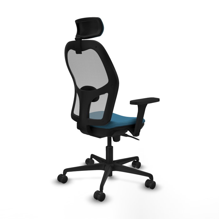 PIQUERAS Y CRESPO Silla de oficina Jorquera Verde Petróleo y Gris PIQUERAS Y CRESPO Silla de oficina Jorquera Verde Petróleo y Gris