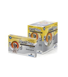 Pestigon Pipetas Antiparasitarias Spot On para Perro de 2-10 kg, 4 Unidades