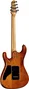 Eko Guitarra Eléctrica Fire 800 Musa Red Flamed 6 cuerdas Stratocaster Arce Tostado Mástil Arce Flamado Cuerpo Brillante