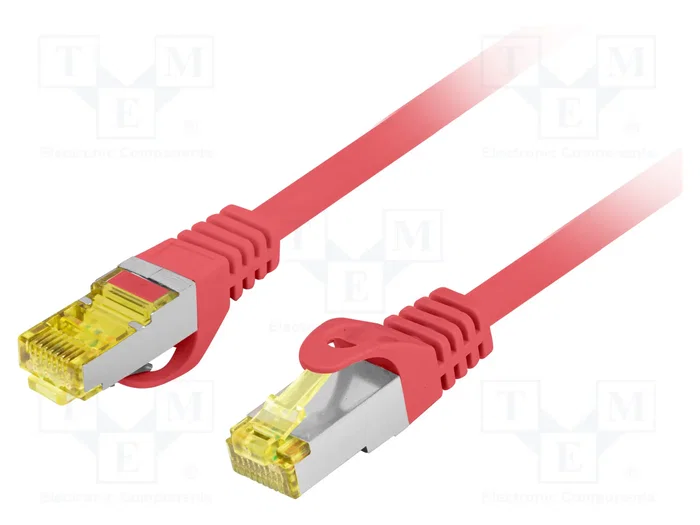 LANBERG Patch Cord Cat 6a S/FTP 20m Rojo LANBERG Patch Cord Cat 6a S/FTP 20m Rojo