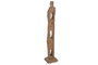 DKD Home Decor Decoración de Madera con Soporte Natural